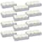 12 Packs: 8 ct. (96 total) Basic Elements™ White Pillar Candles Value Pack by Ashland®